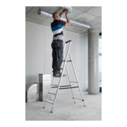 MUNK Aluminium-Stufenstehleiter ML einseitig begehbar-5