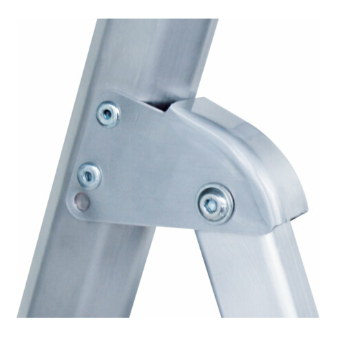 MUNK Aluminium-Stufenstehleiter ML einseitig begehbar