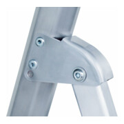 MUNK Aluminium-Stufenstehleiter ML einseitig begehbar-5