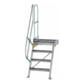 MUNK Aluminium-Treppe Plattform 60° - DIN EN ISO 14122