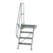 MUNK Aluminium-Treppe Plattform 60° - DIN EN ISO 14122
