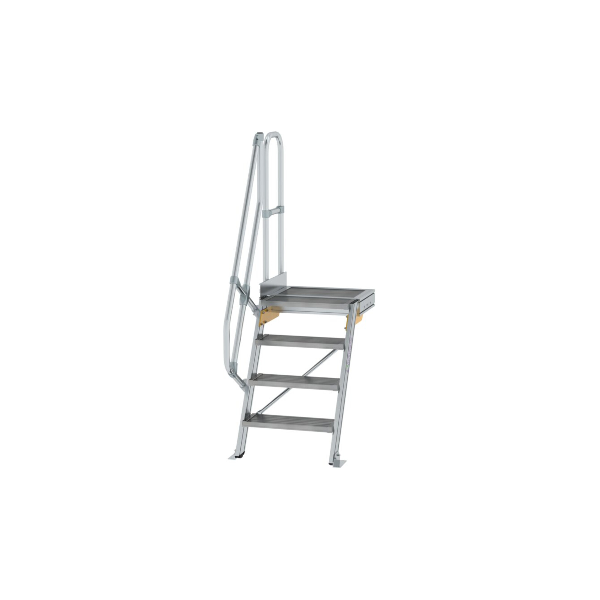 MUNK Aluminium-Treppe Plattform 60° 4 Stufen