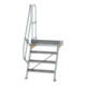 MUNK Aluminium-Treppe Plattform 60° - DIN EN ISO 14122-1