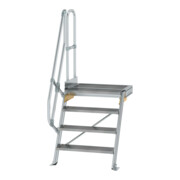 MUNK Aluminium-Treppe Plattform 60° - DIN EN ISO 14122