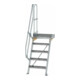 MUNK Aluminium-Treppe Plattform 60° - DIN EN ISO 14122-1