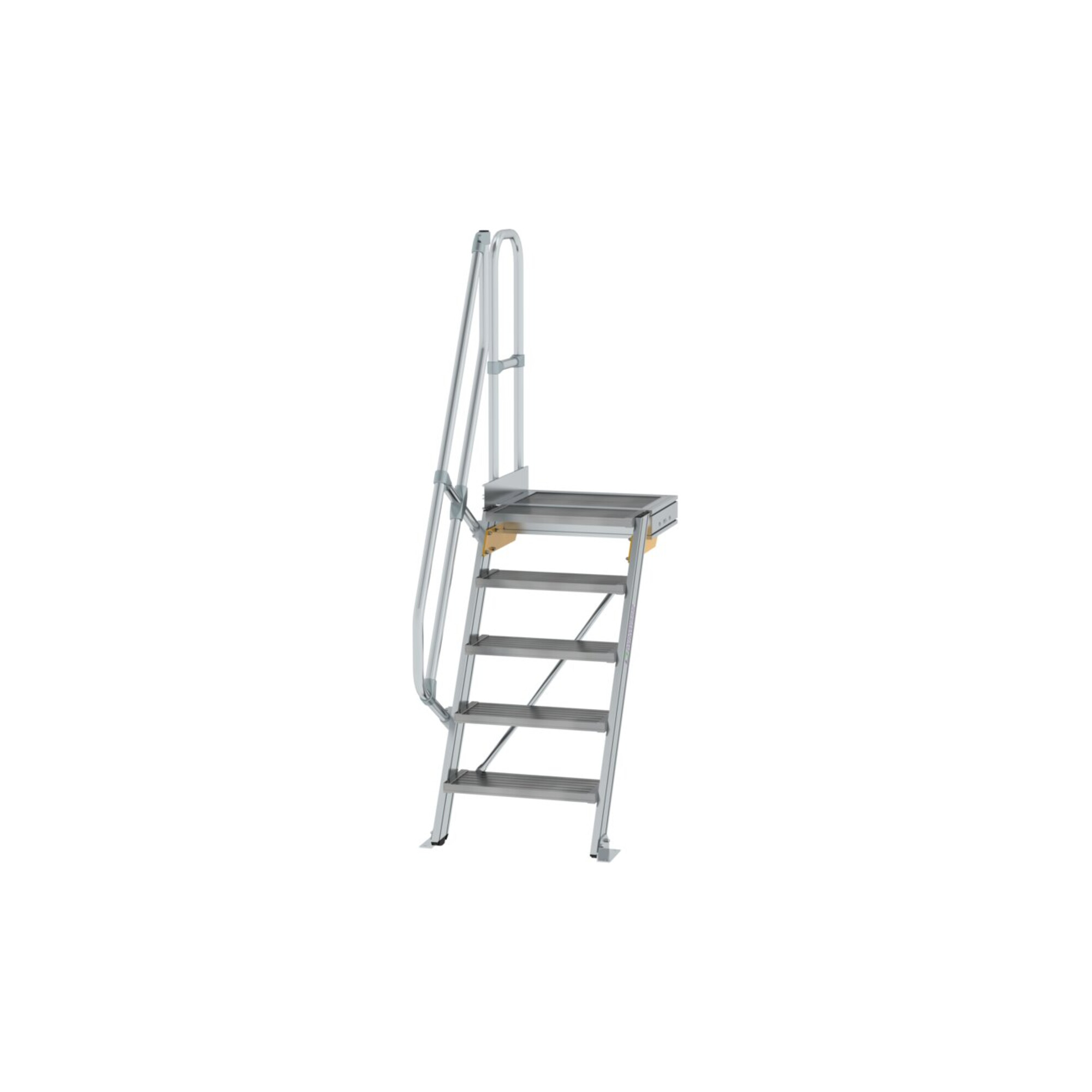 MUNK Aluminium-Treppe Plattform 60° 5 Stufen