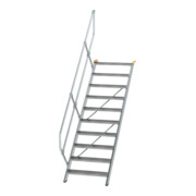 MUNK Aluminium-Treppe Stufen 45° 10 Stufen