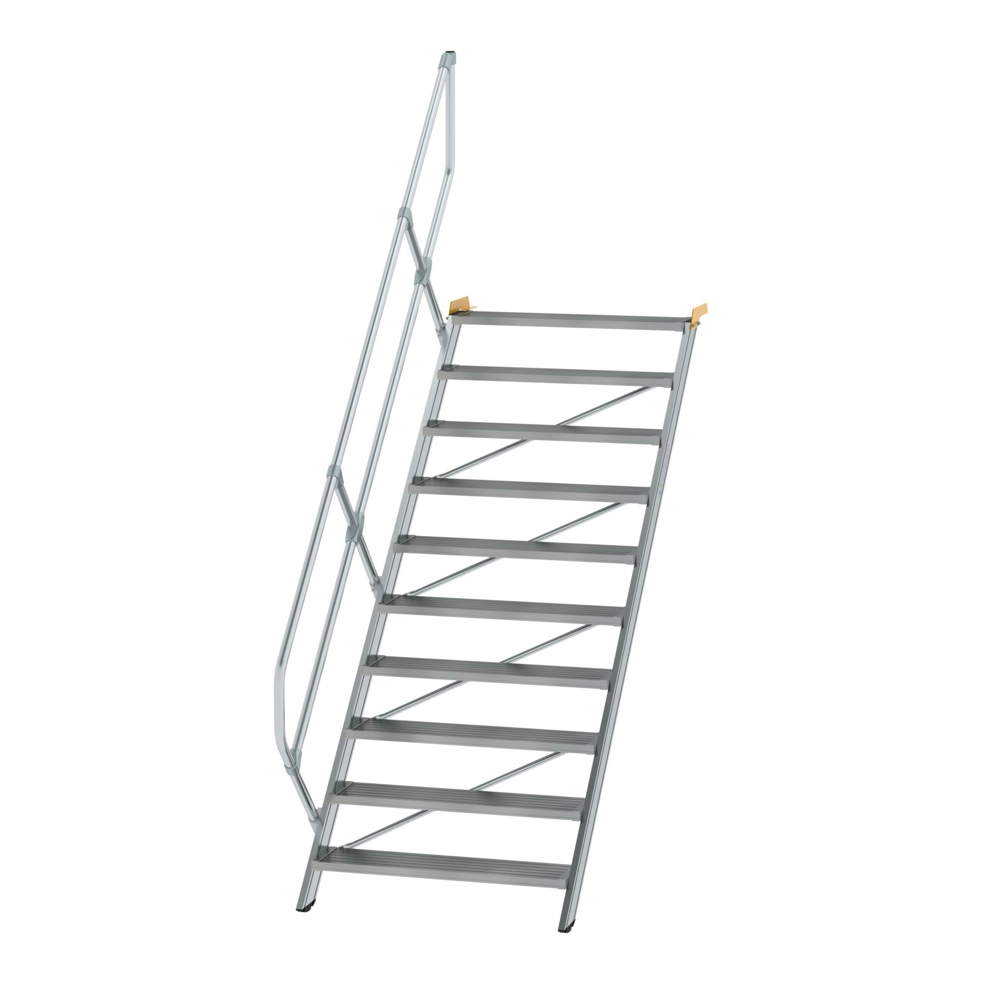 MUNK Aluminium-Treppe Stufen 45° 10 Stufen