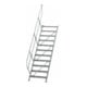 MUNK Aluminium-Treppe Stufen 45° 11 Stufen-1