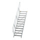 MUNK Aluminium-Treppe Stufen 45° 12 Stufen-1