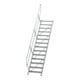 MUNK Aluminium-Treppe Stufen 45° 14 Stufen-1