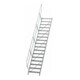 MUNK Aluminium-Treppe Stufen 45° 17 Stufen-1