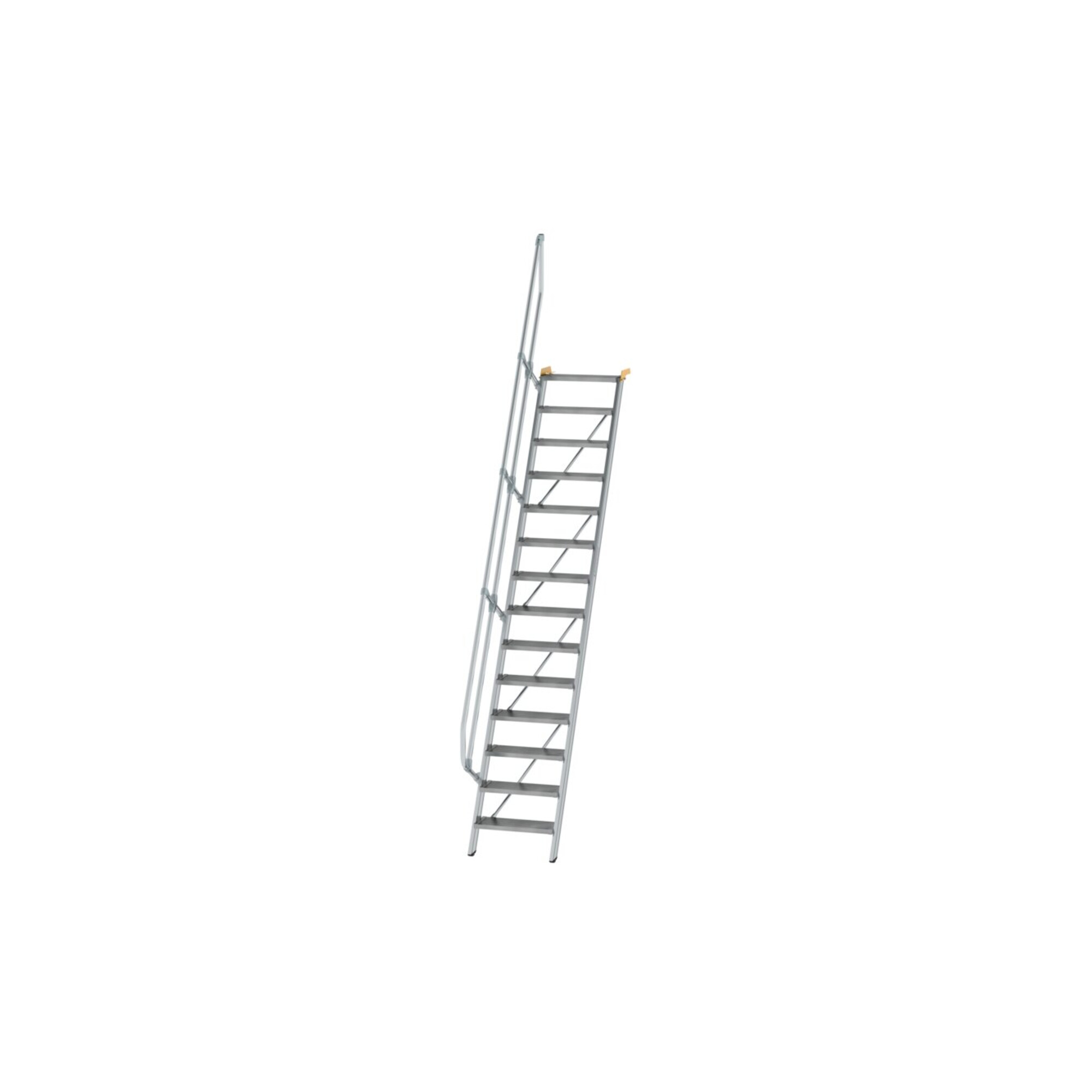 MUNK Aluminium-Treppe Stufen 60° 14 Stufen
