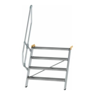 MUNK Aluminium-Treppe 60°, Stufenbreite 1000 mm