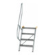 MUNK Aluminium-Treppe Stufen 60°, Stufenbreite 600 mm-1