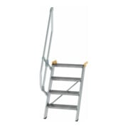 MUNK Aluminium-Treppe Stufen 60°, Stufenbreite 600 mm