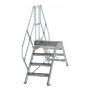 MUNK Aluminium-Überstiege 45° 4 Stufen