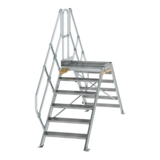 MUNK Aluminium-Überstiege 45° 6 Stufen