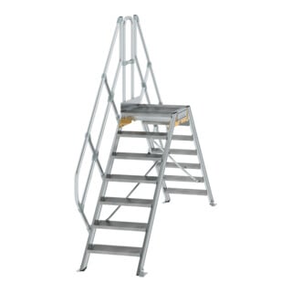 MUNK Aluminium-Überstiege 45° 7 Stufen