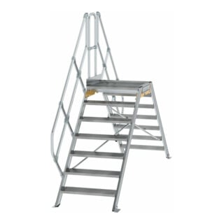 MUNK Aluminium-Überstiege 45° 7 Stufen