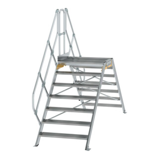 MUNK Aluminium-Überstiege 45° 7 Stufen
