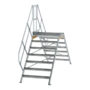 MUNK Aluminium-Überstiege 45° 7 Stufen