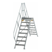 MUNK Aluminium-Überstiege 45° 8 Stufen