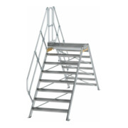 MUNK Aluminium-Überstiege 45° 8 Stufen