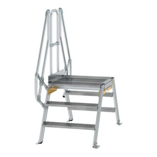 MUNK Aluminium-Überstiege 60° 3 Stufen