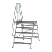 MUNK Aluminium-Überstiege 60° 5 Stufen