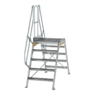MUNK Aluminium-Überstiege 60° 5 Stufen