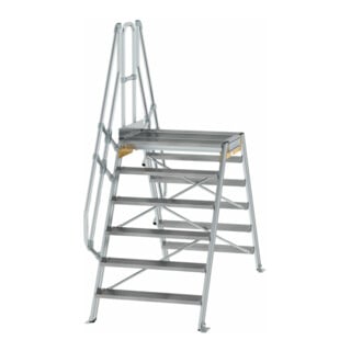 MUNK Aluminium-Überstiege 60° 6 Stufen