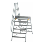 MUNK Aluminium-Überstiege 60° 6 Stufen