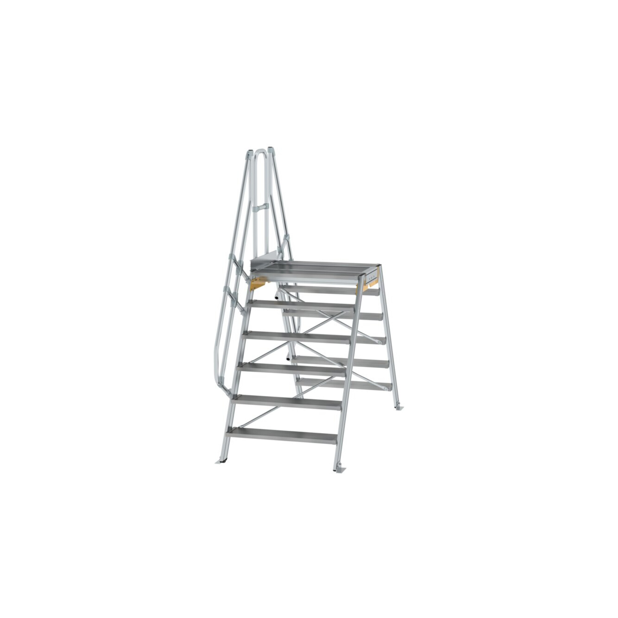 MUNK Aluminium-Überstiege 60° 6 Stufen