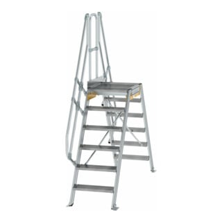MUNK Aluminium-Überstiege 60° 6 Stufen