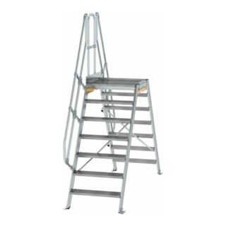 MUNK Aluminium-Überstiege 60° 7 Stufen