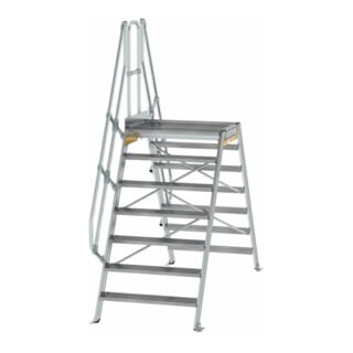 MUNK Aluminium-Überstiege 60° 7 Stufen