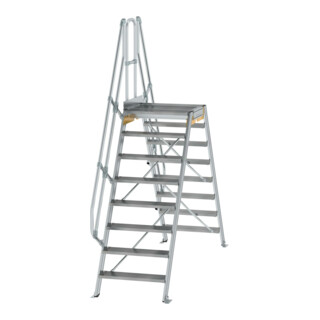 MUNK Aluminium-Überstiege 60° 8 Stufen