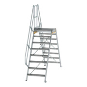 MUNK Aluminium-Überstiege 60° 8 Stufen