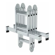 MUNK Aluminium-Vielzweckleiter vierteilig mit nivello ® -Traverse-2