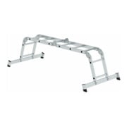 MUNK Aluminium-Vielzweckleiter vierteilig mit nivello ® -Traverse-4