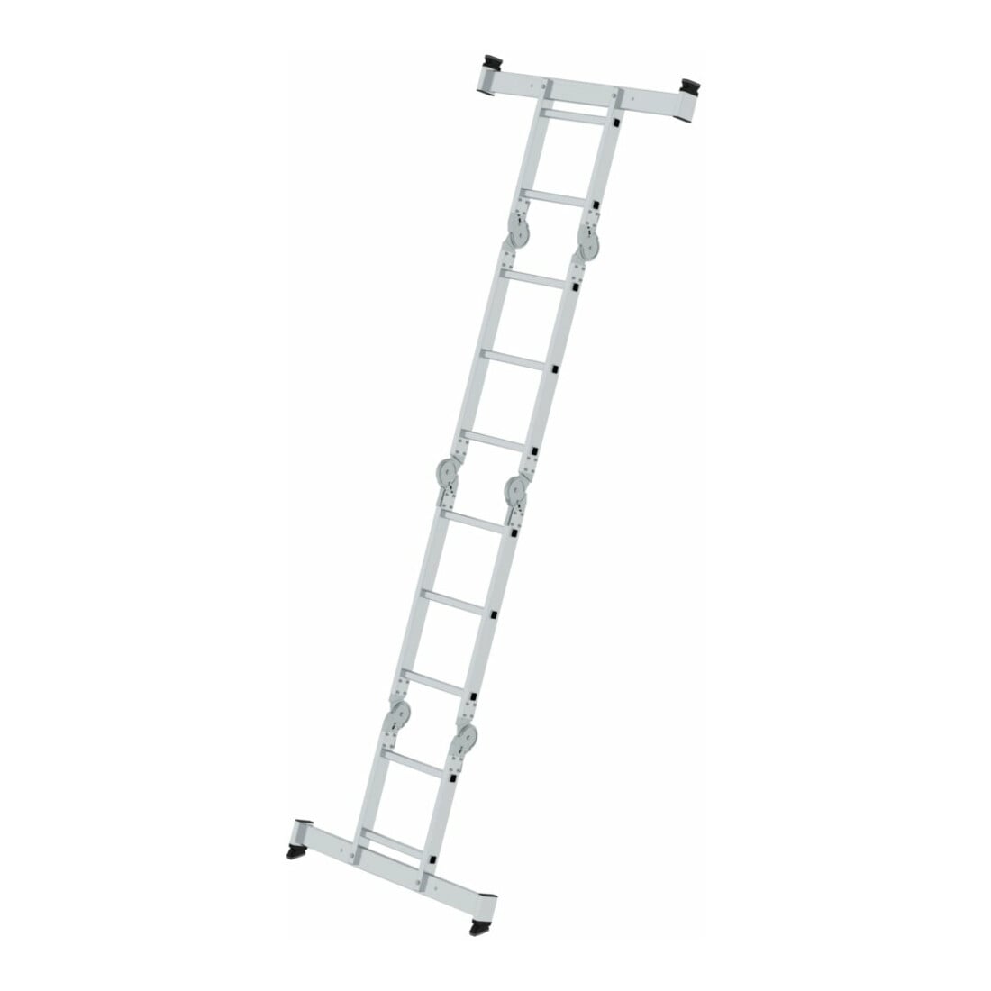 MUNK Aluminium-Vielzweckleiter vierteilig mit nivello ® -Traverse