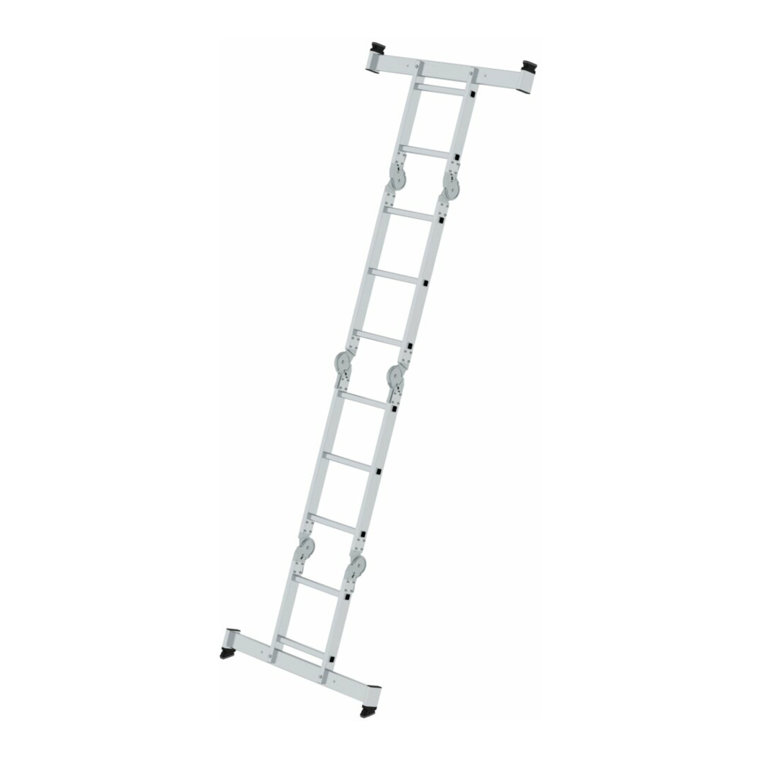 MUNK Aluminium-Vielzweckleiter vierteilig mit nivello ® -Traverse
