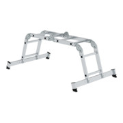 MUNK Aluminium-Vielzweckleiter 4-teilig nivello®-Traverse 4 x 2 Sprossen-5