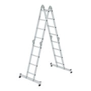 MUNK Aluminium-Vielzweckleiter nivello®-Traverse4x4Sp