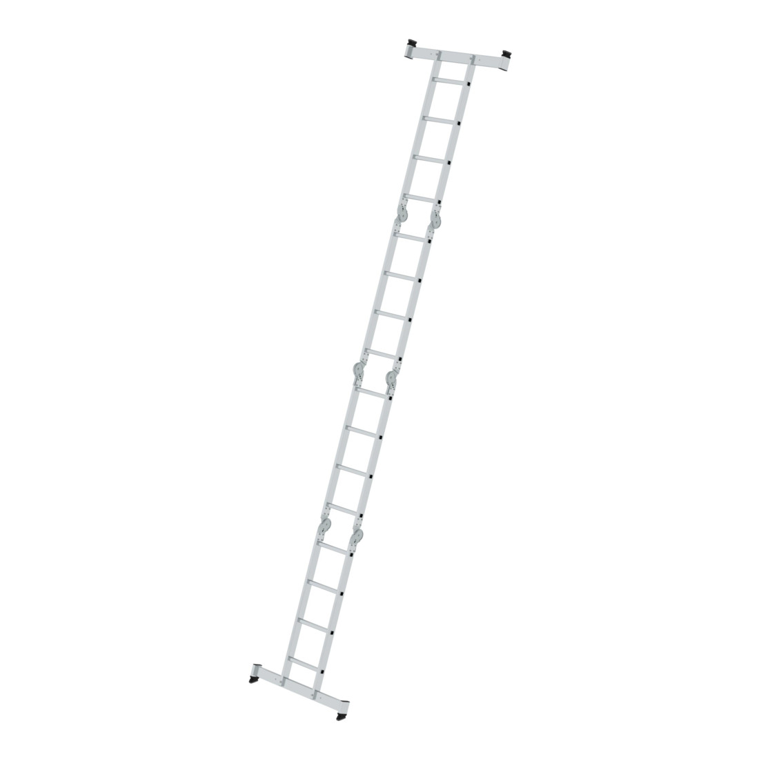 MUNK Aluminium-Vielzweckleiter nivello®-Traverse4x4Sp