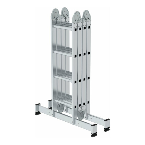 MUNK Aluminium-Vielzweckleiter nivello®-Traverse4x4Sp