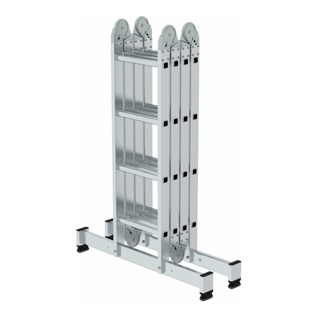 MUNK Aluminium-Vielzweckleiter nivello®-Traverse4x4Sp