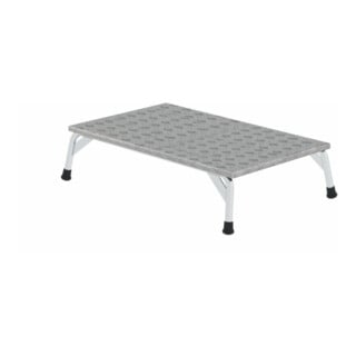MUNK Arbeitspodest Aluminium-Warzenblech 1 Stufe