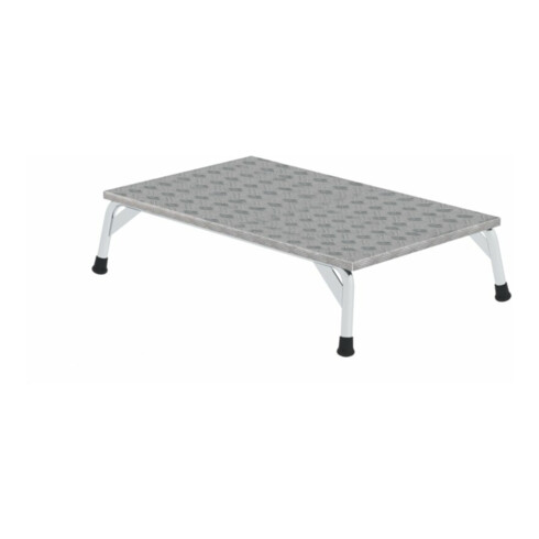 MUNK Arbeitspodest Aluminium-Warzenblech 1 Stufe
